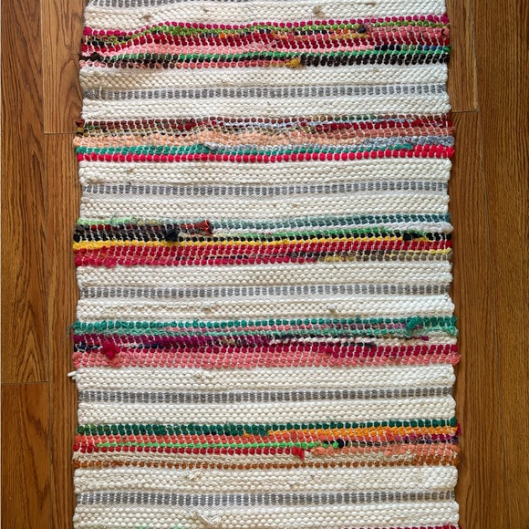 Bohemian Rag Rug - Picture 9 of 11